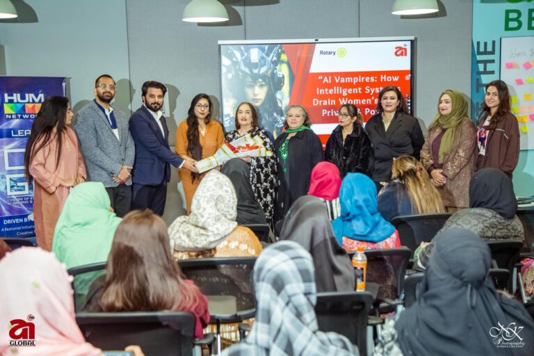 کراچی میں “AI for Her” کا انعقاد، خواتین کے لیے مصنوعی ذہانت میں شمولیت اور قیادت کو فروغ