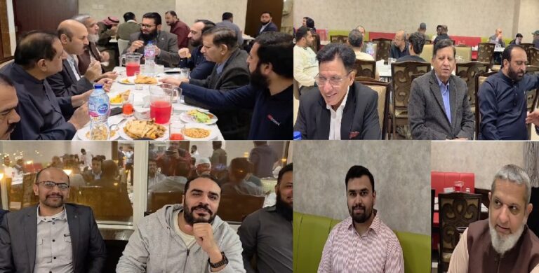 ریاض میں معروف بزنس مین ڈاکٹر عمران کی جانب سے افطار ڈنر اور بزنس نیٹ ورکنگ تقریب کا انعقاد