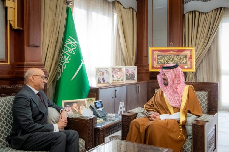 پاکستانی سفیر احمد فاروق کی گورنر مدینہ شہزادہ سلمان بن سلطان سے ملاقات، دوطرفہ تعلقات کے فروغ پر تبادلہ خیال