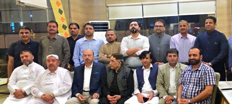 سعودی عرب میں پاکستان پیپلز پارٹی مڈل ایسٹ کے صدر میاں منیر ہانس کے اعزاز میں عشائیہ، کارکنوں کی بھرپور شرکت