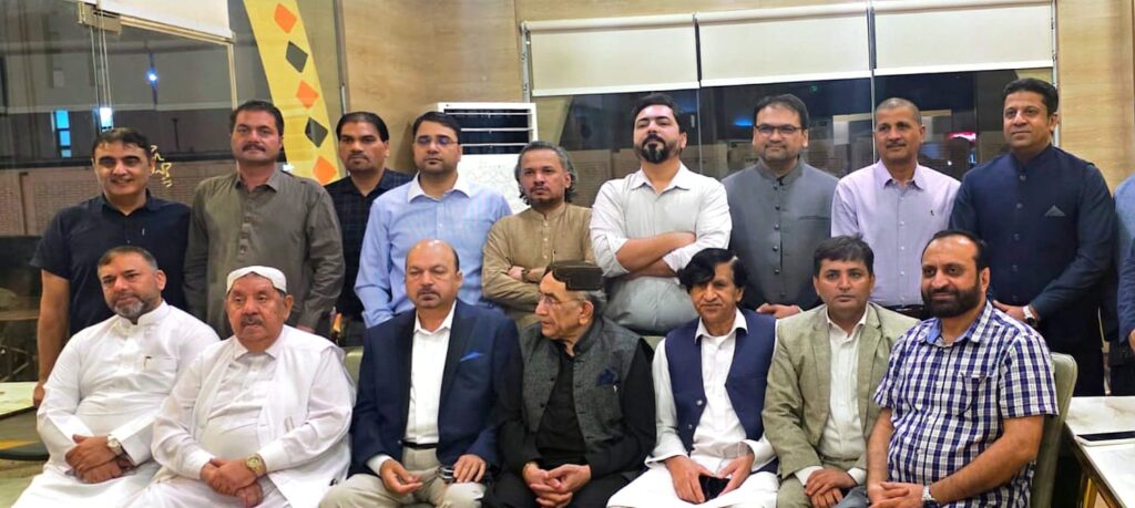 Dinner Reception Held in Honor of PPP Middle East President Mian Munir Hans in Saudi Arabia